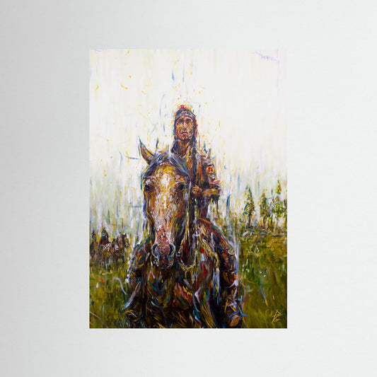 Paper Print: "Nearing the End"
