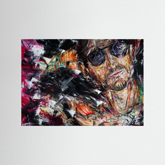 Paper Print: "Chester Bennington"
