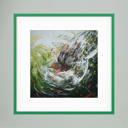 Paper Print: "Passing Through"