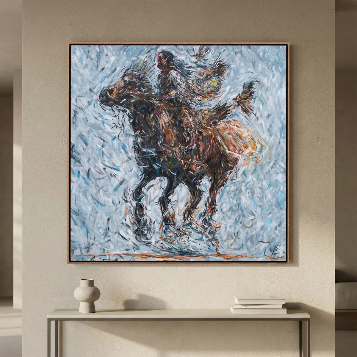 Canvas Print: "Ancient & Free"