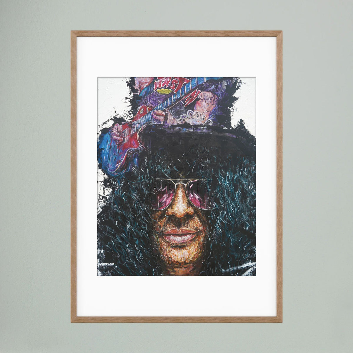 Paper Print: "Slash"