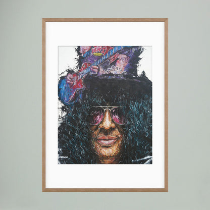 Paper Print: "Slash"