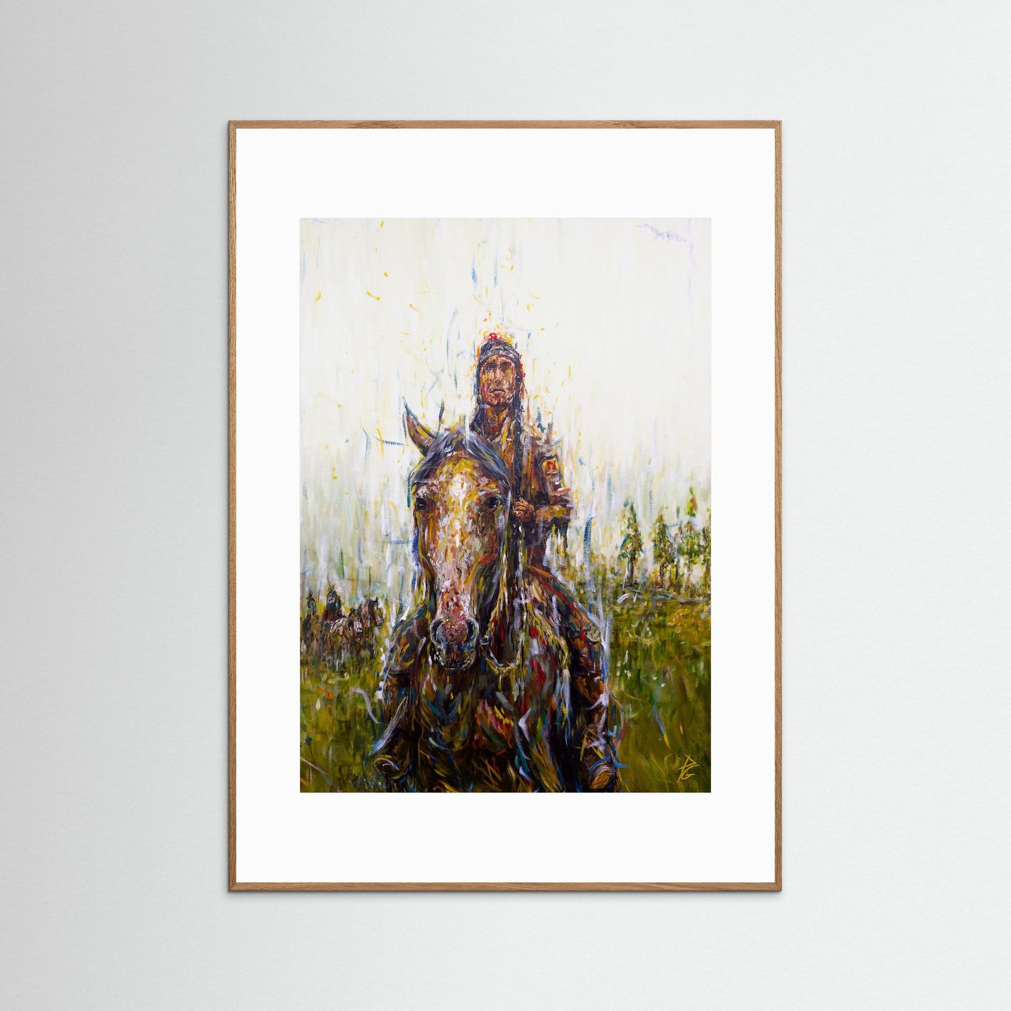 Paper Print: "Nearing the End"