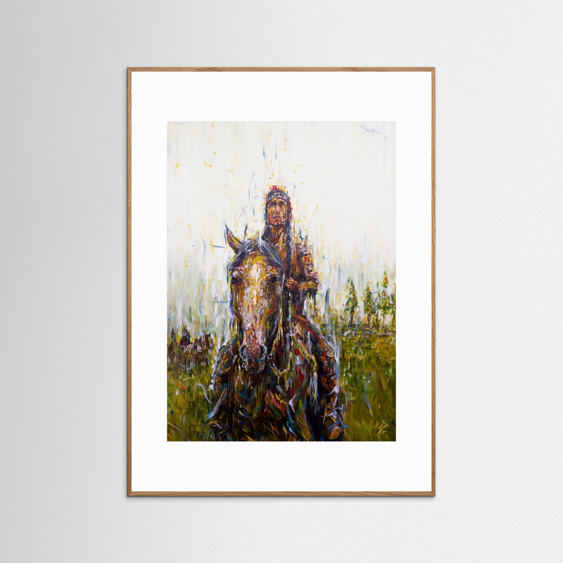 Paper Print: "Nearing the End"