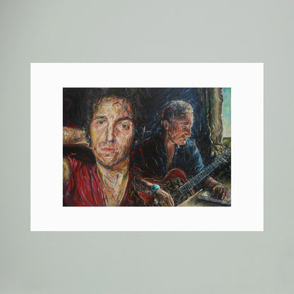 Paper Print: "Bruce Springsteen 
