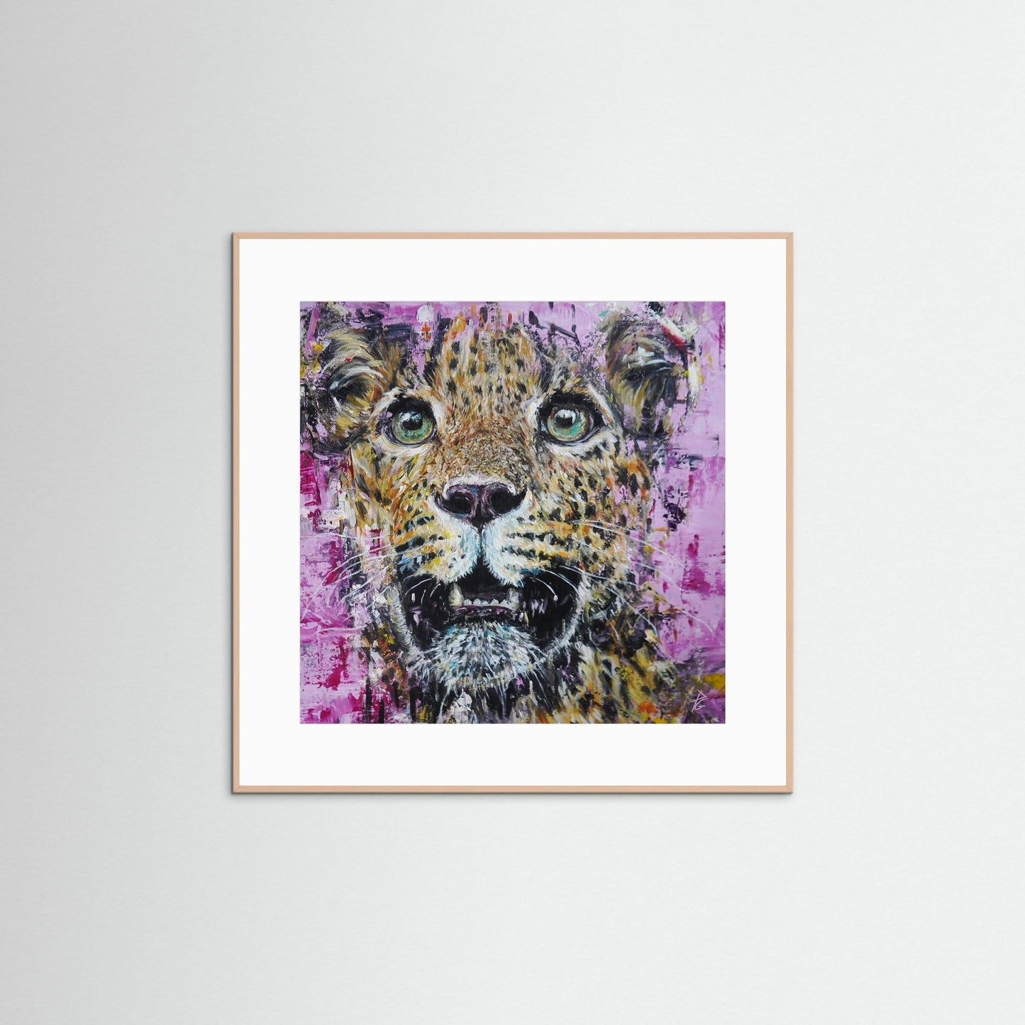 Paper Print: "Stare Out"