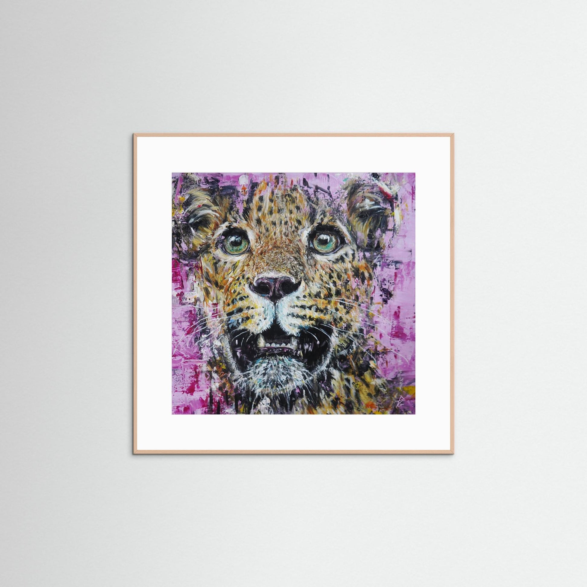 Paper Print: "Stare Out"