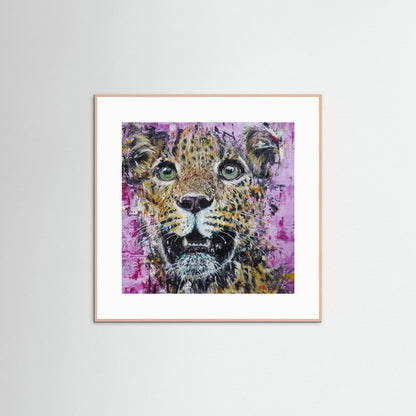 Paper Print: "Stare Out"