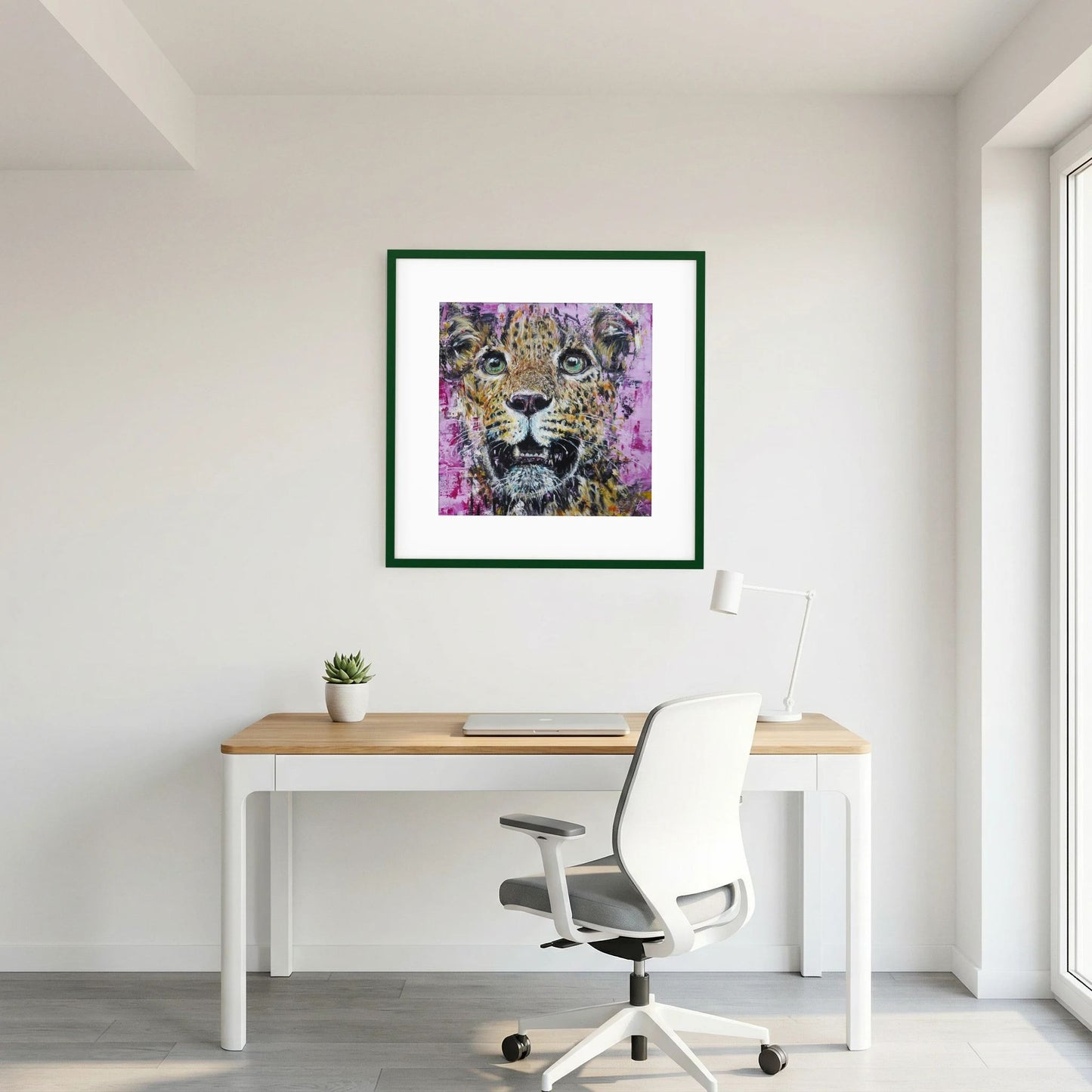 Paper Print: "Stare Out"