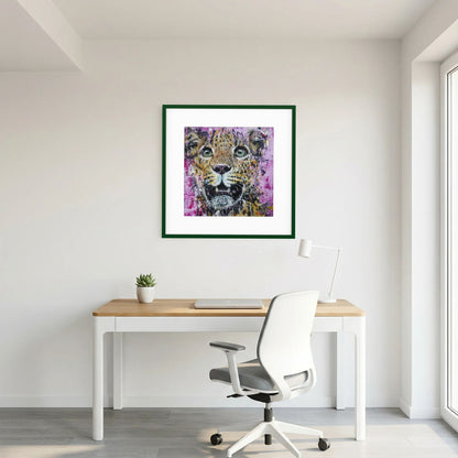 Paper Print: "Stare Out"