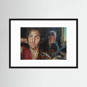 Paper Print: "Bruce Springsteen 