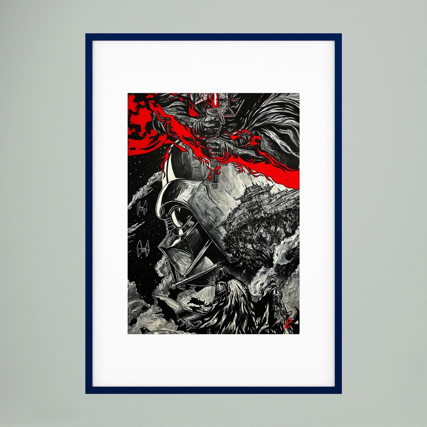 Paper Print: "Star Wars Darth Vader"