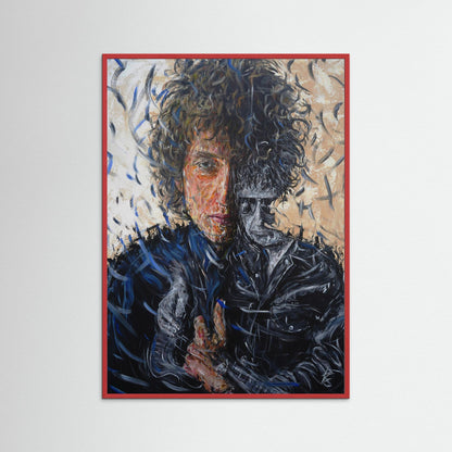 Paper Print: "Bob Dylan"