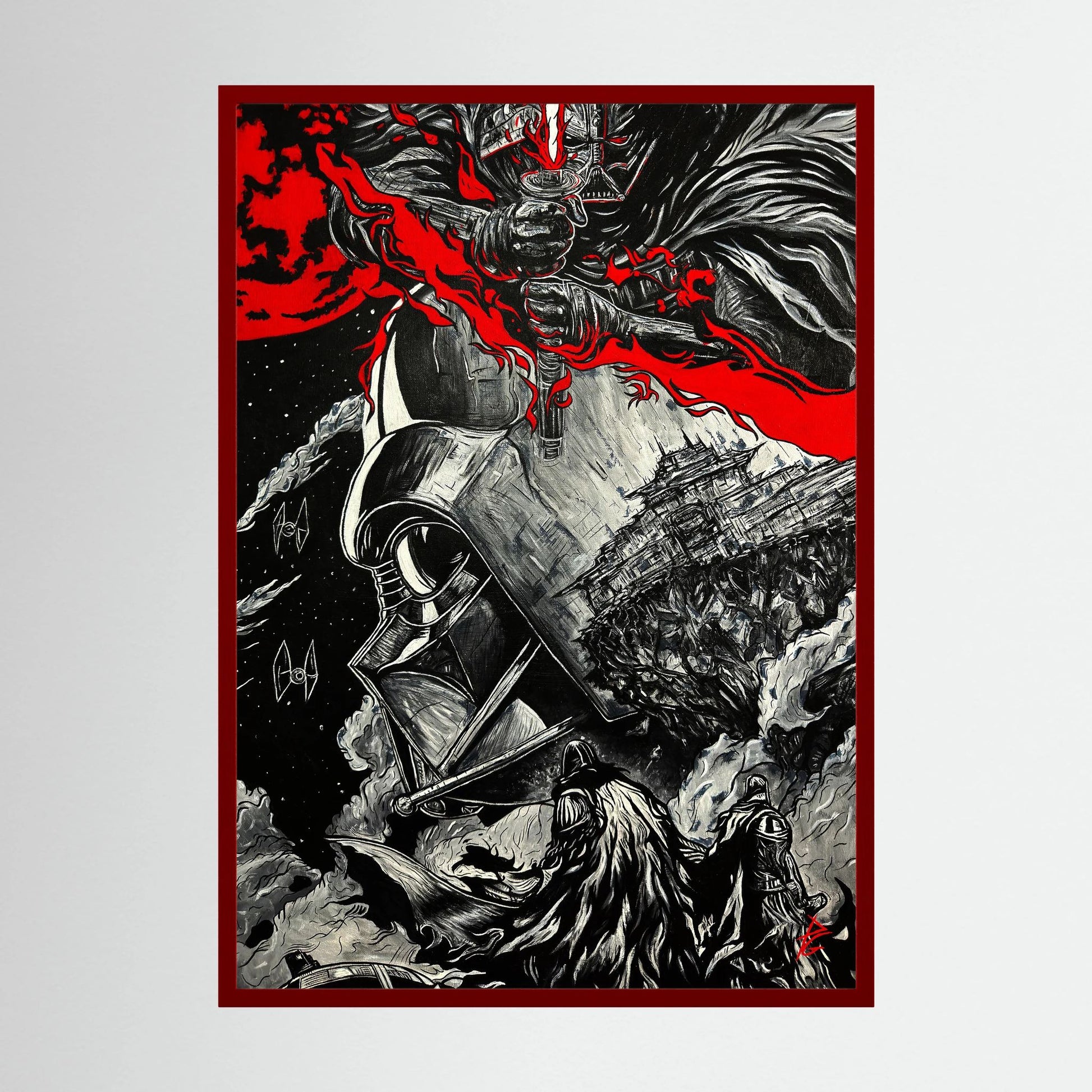 Paper Print: "Star Wars Darth Vader"