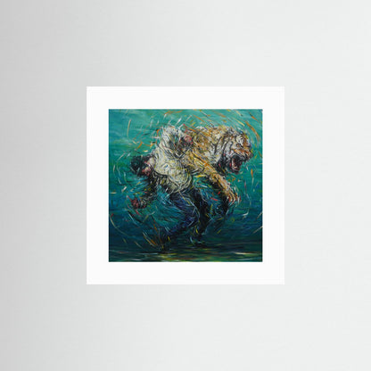 The Weight of Silence | Framed Print