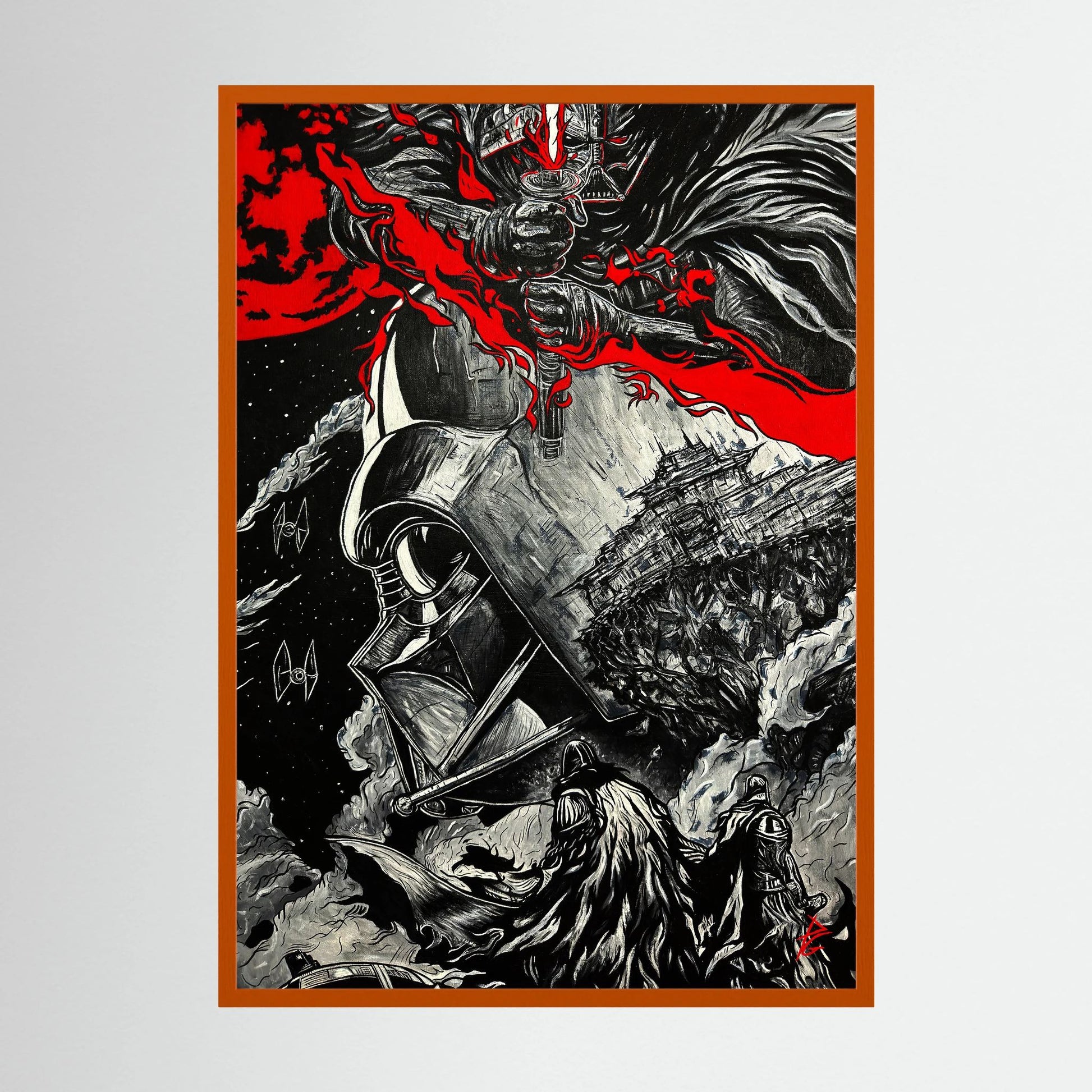 Paper Print: "Star Wars Darth Vader"