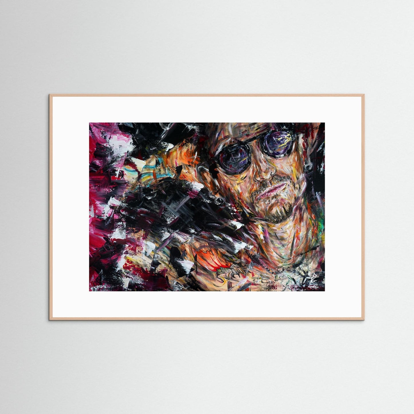 Paper Print: "Chester Bennington"