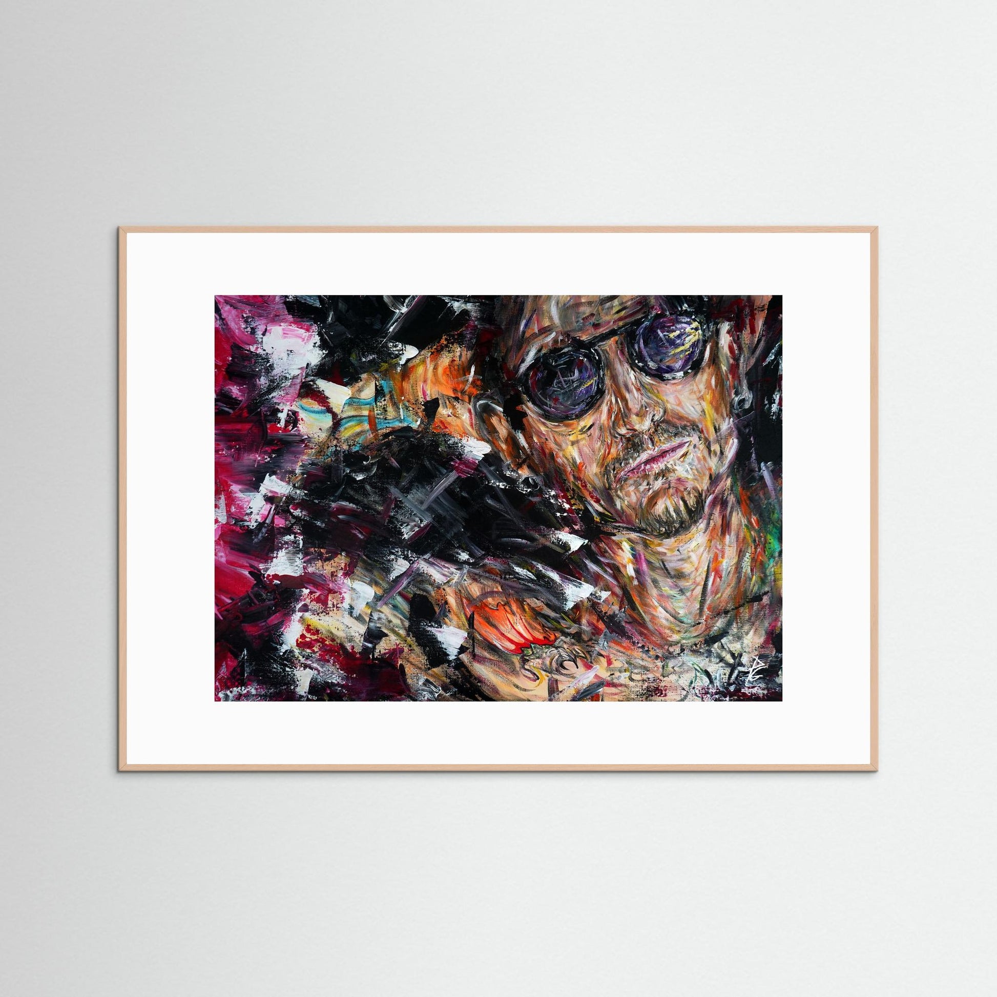 Paper Print: "Chester Bennington"