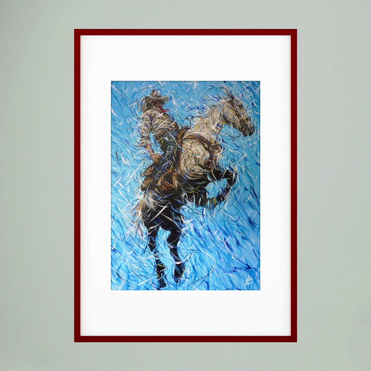 Paper Print: "Mountain Air"