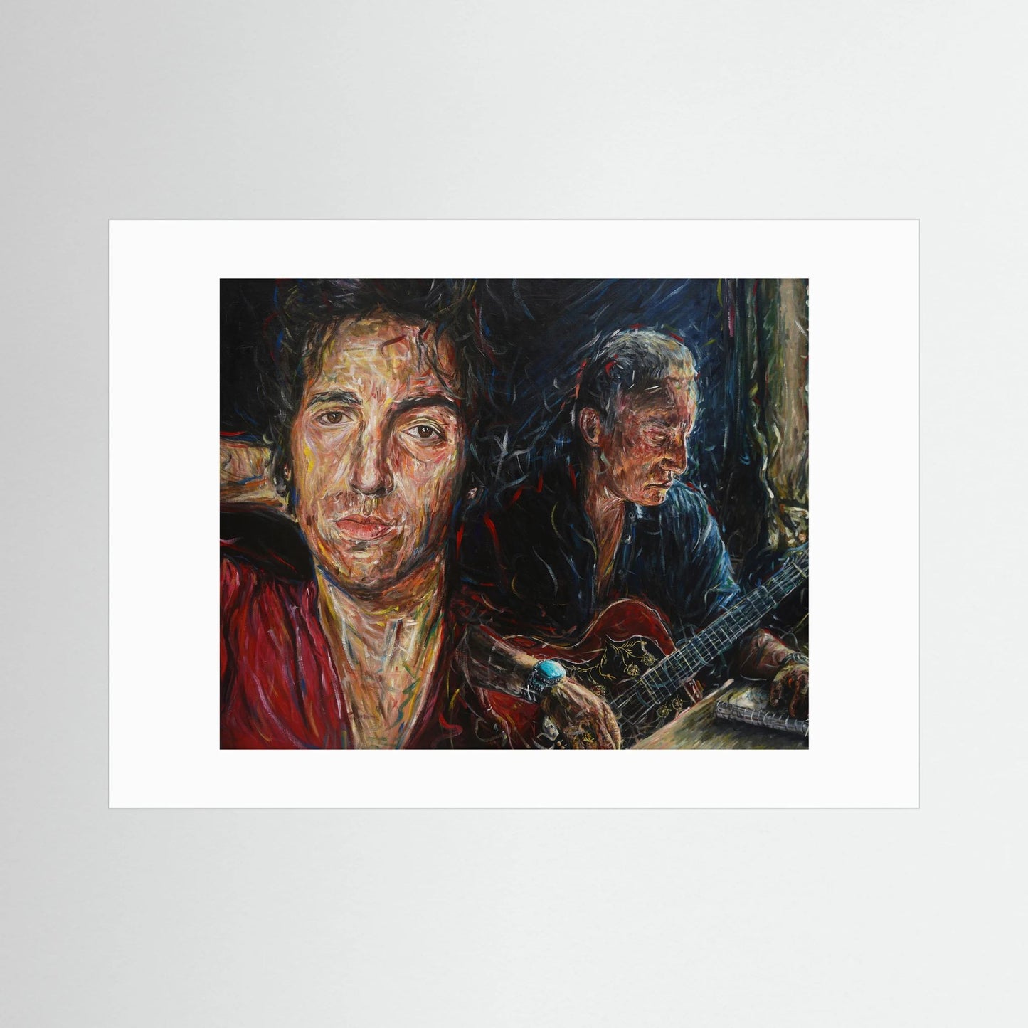 Paper Print: "Bruce Springsteen 