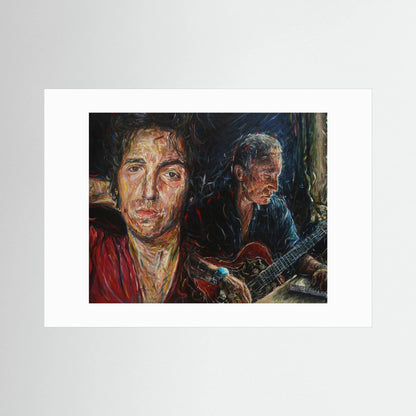 Paper Print: "Bruce Springsteen 