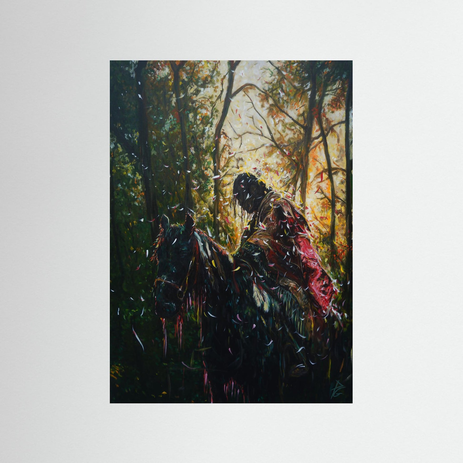 Paper Print: "Stillness"