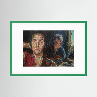 Paper Print: "Bruce Springsteen 