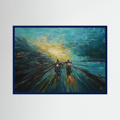 Paper Print: "The Road Home"