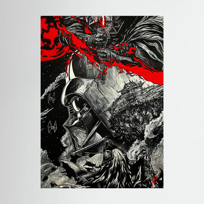 Paper Print: "Star Wars Darth Vader"