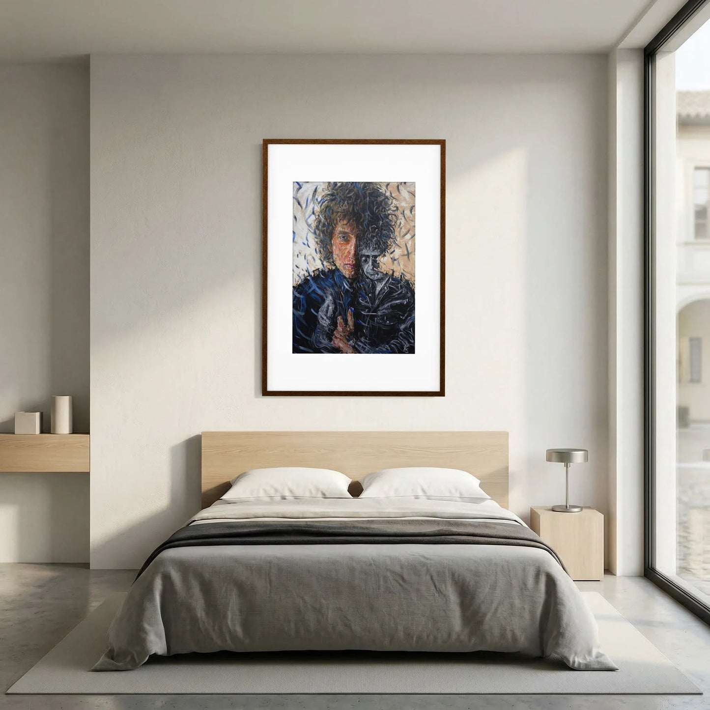 Paper Print: "Bob Dylan"