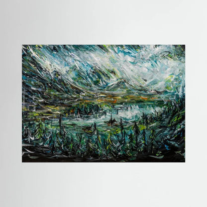 Vale in Shadow | Canvas Print