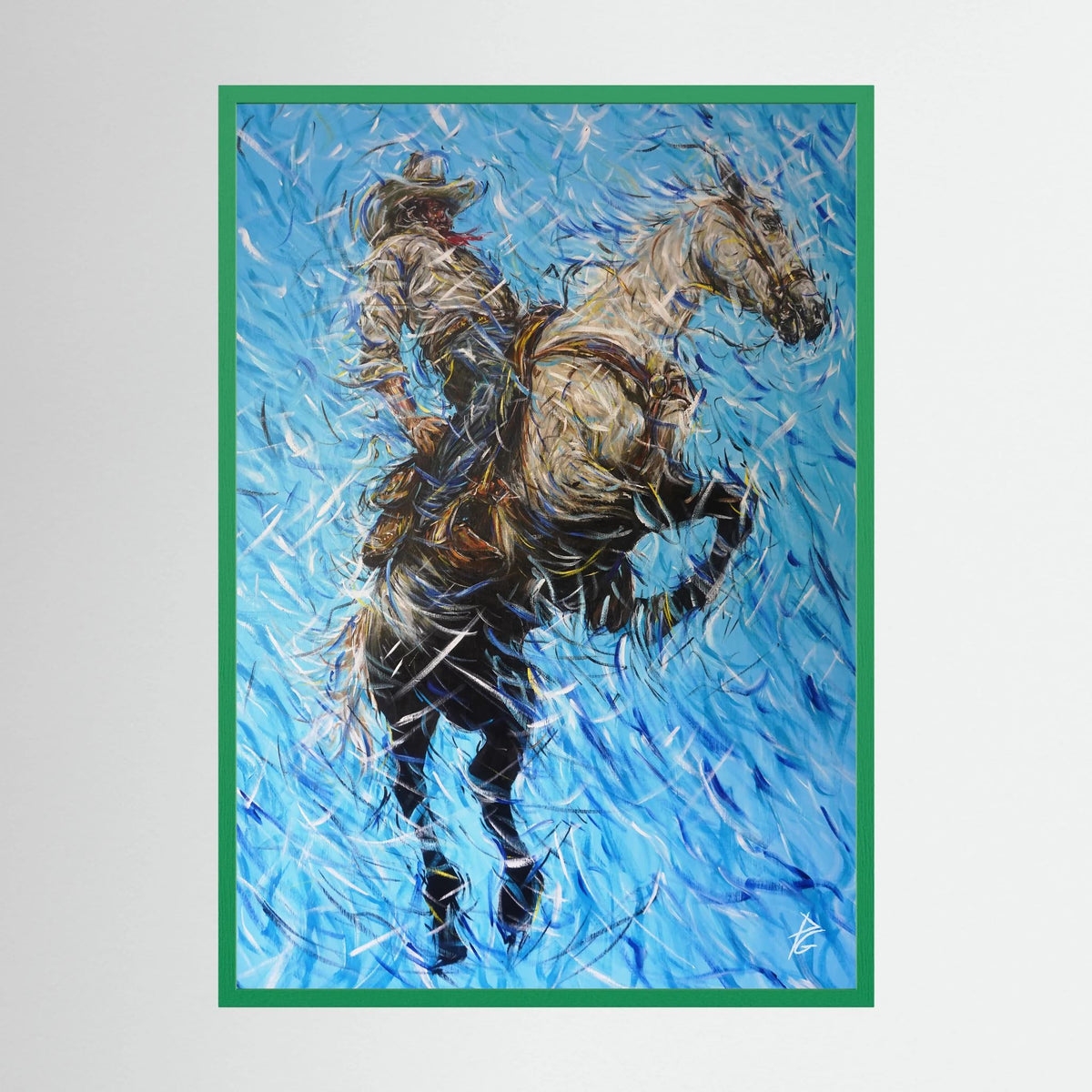 Paper Print: "Mountain Air"
