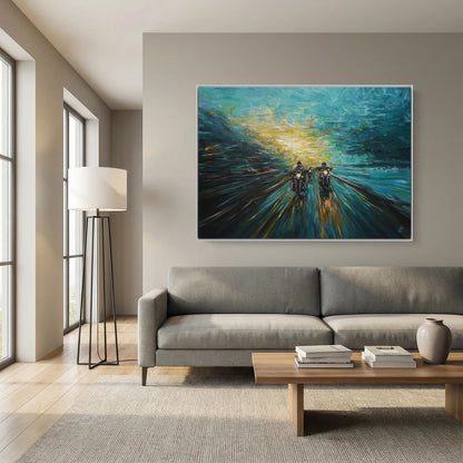 Canvas Print: "The Road Home"