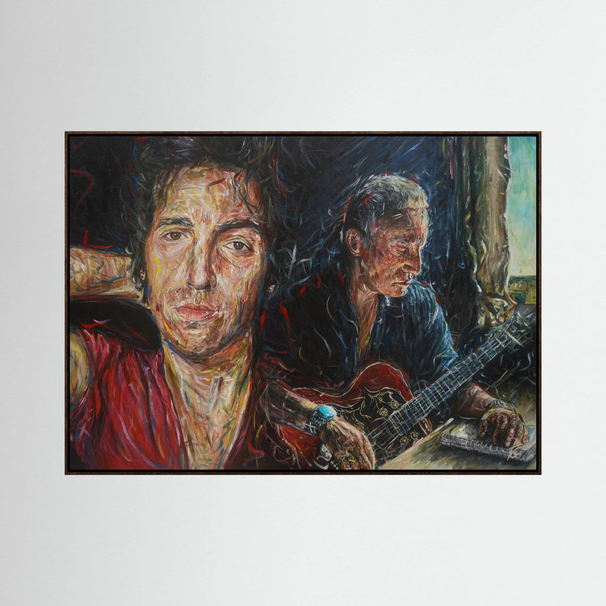 Canvas Print: "Bruce Springsteen"