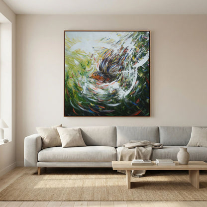 Canvas Print: "Passing Through"
