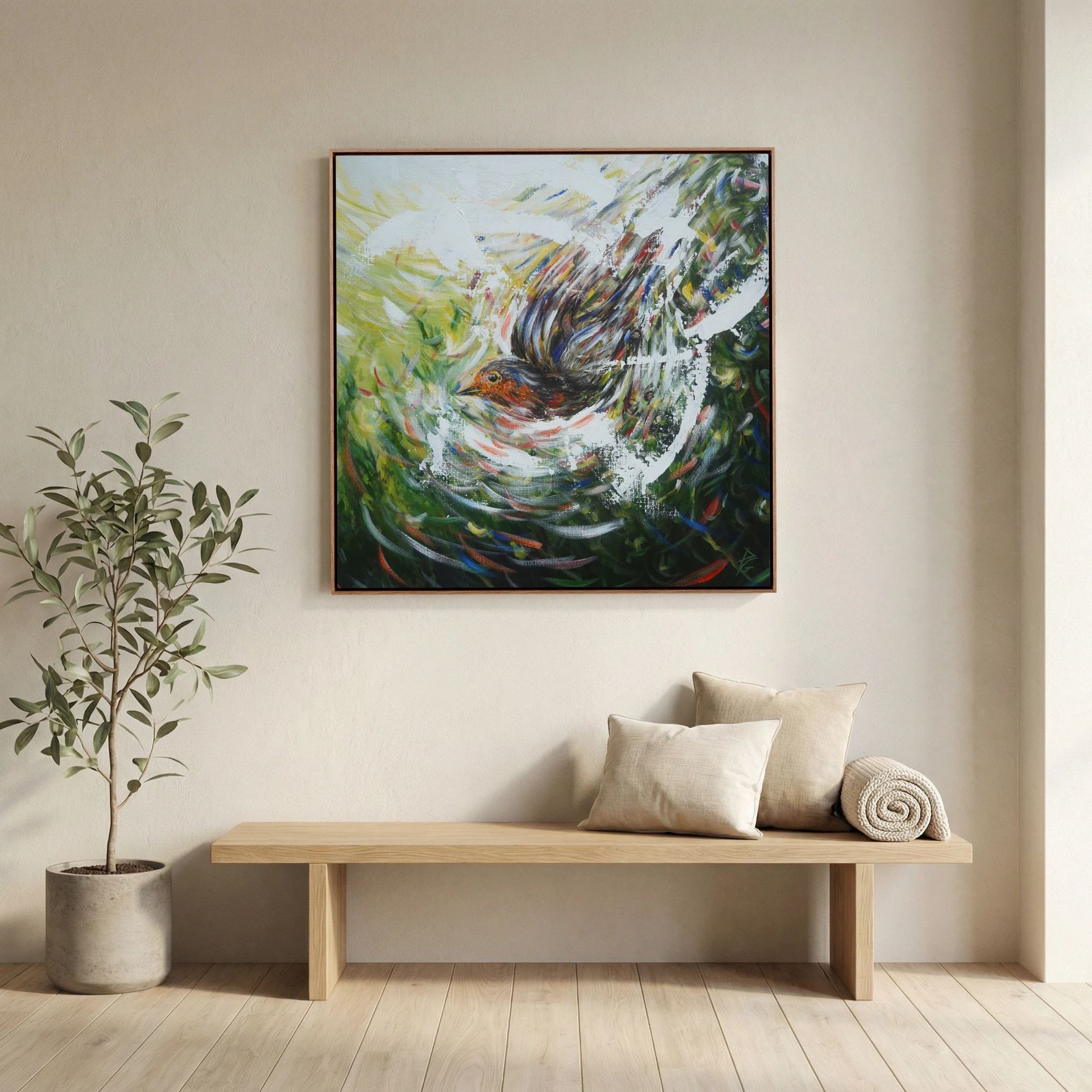 Canvas Print: "Passing Through"