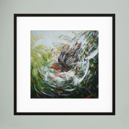 Paper Print: "Passing Through"
