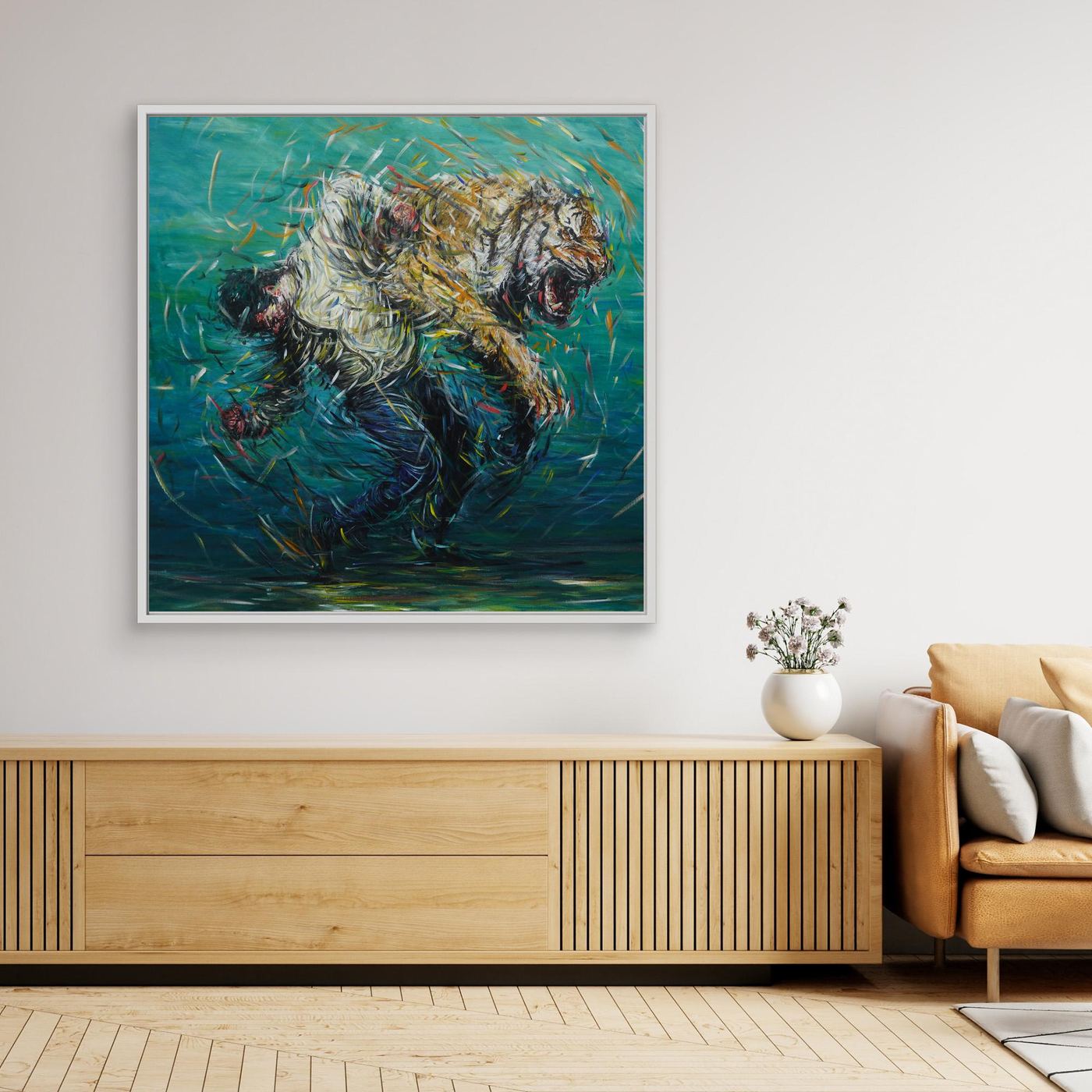 The Weight of Silence | Canvas Print