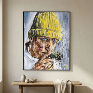 Canvas Print: "One Big Joint"
