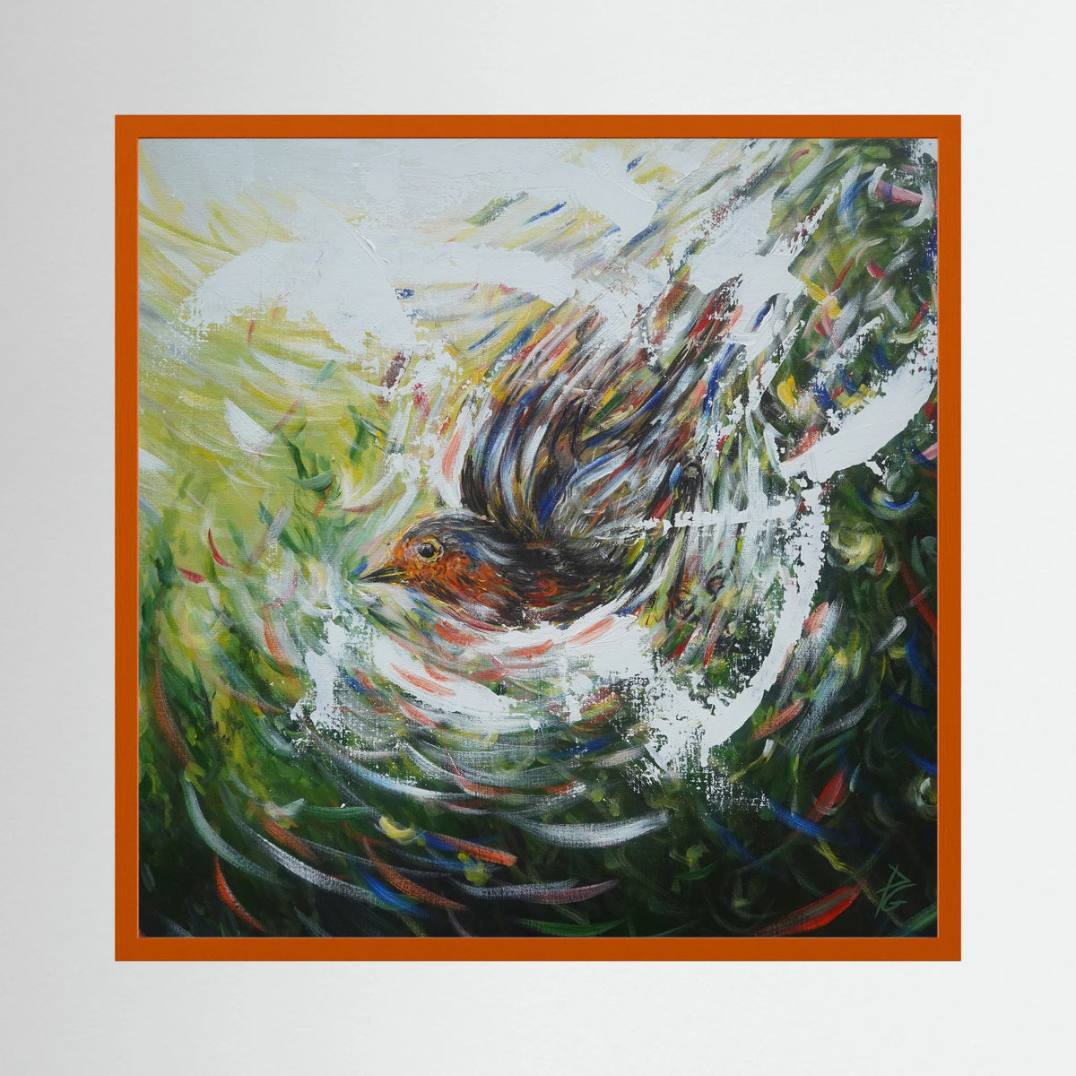 Paper Print: "Passing Through"