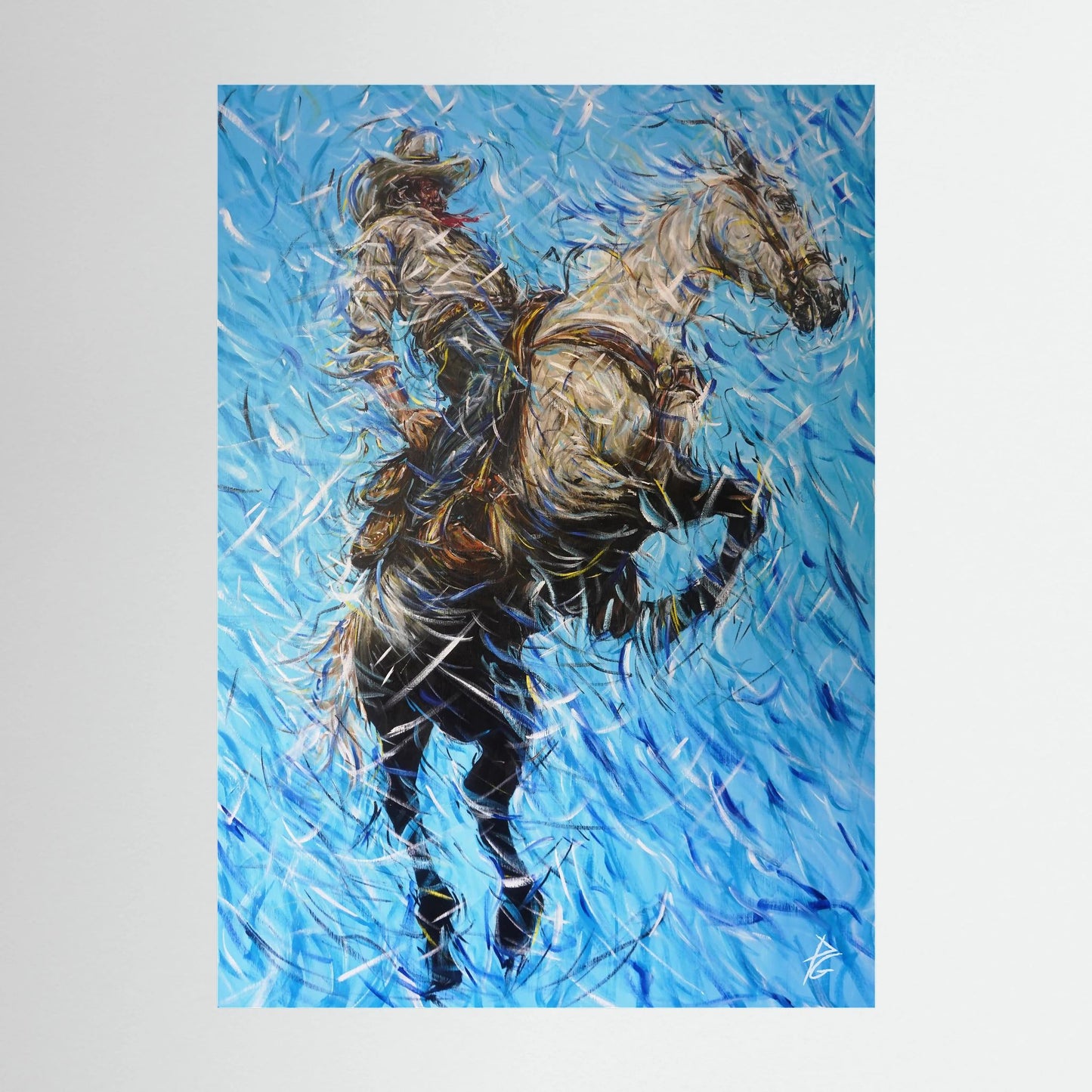 Paper Print: "Mountain Air"