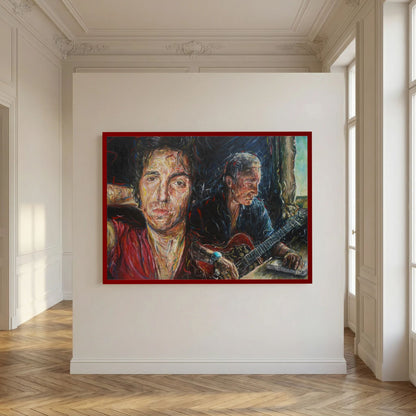 Paper Print: "Bruce Springsteen 