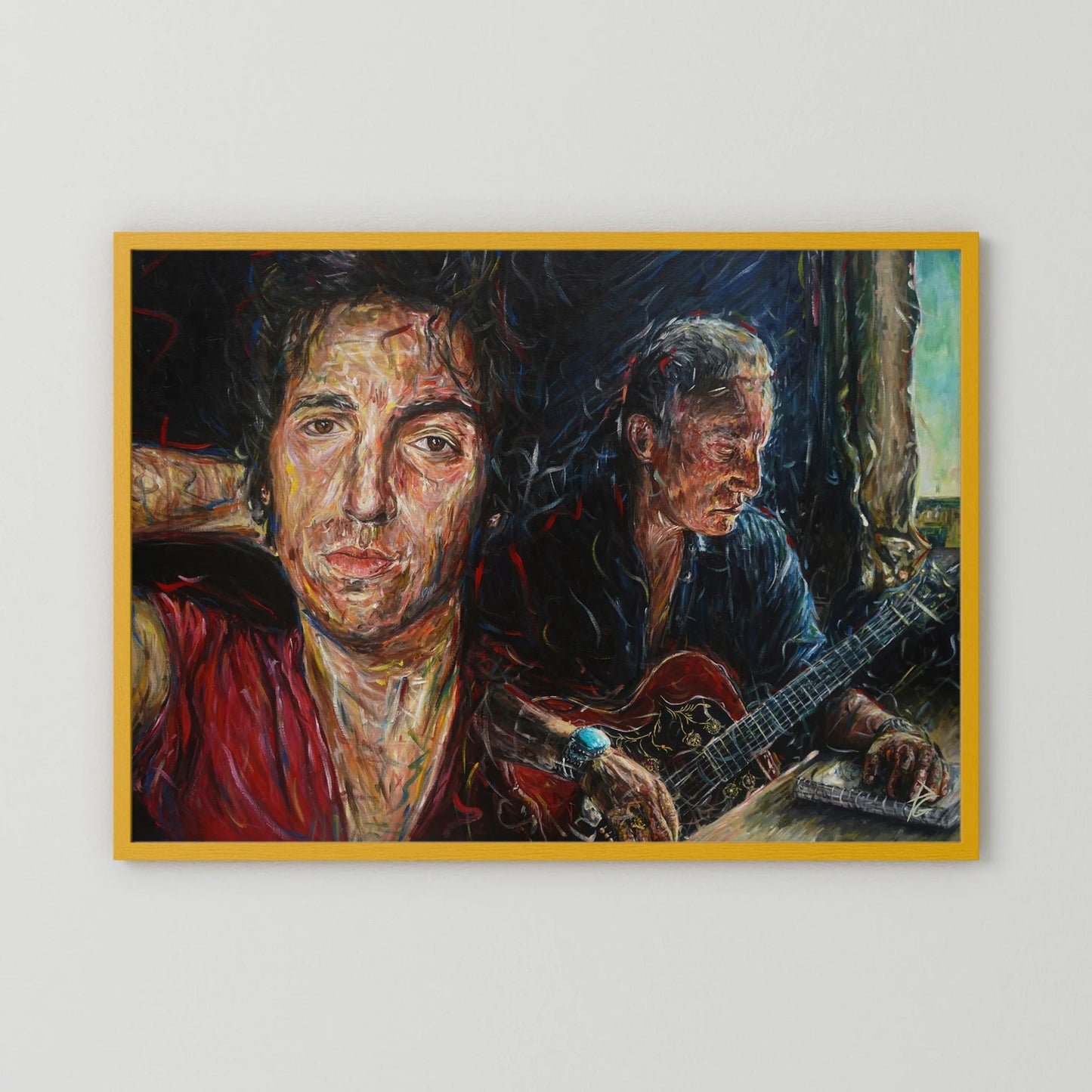 Paper Print: "Bruce Springsteen 