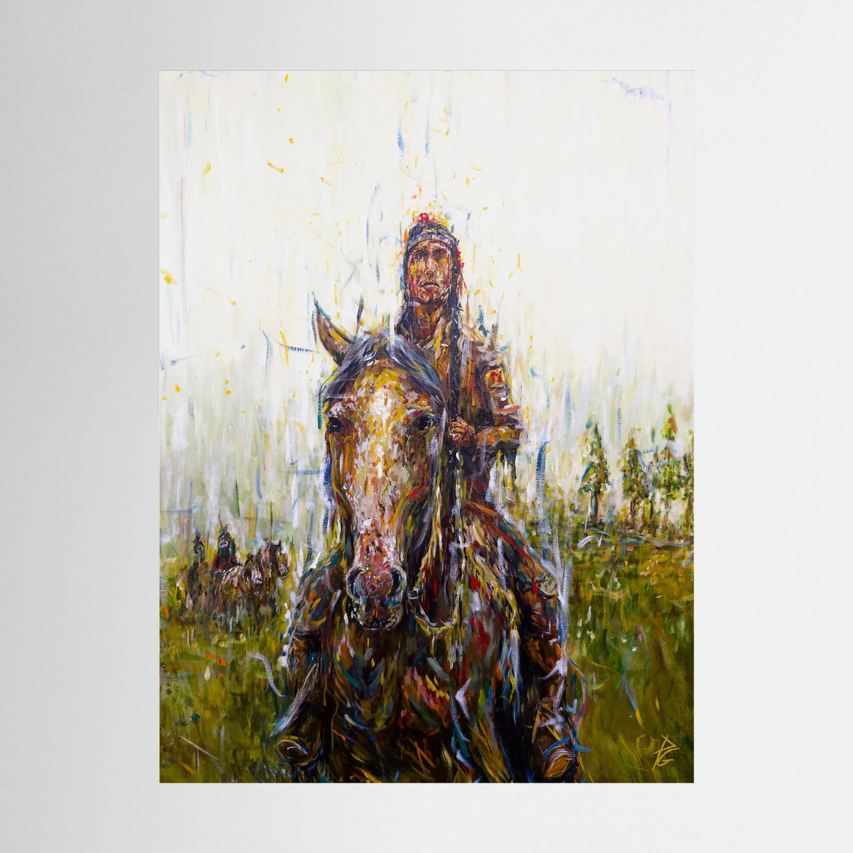 Canvas Print: "Nearing `the End"