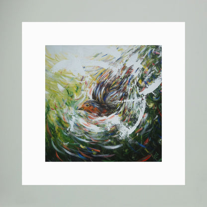 Paper Print: "Passing Through"