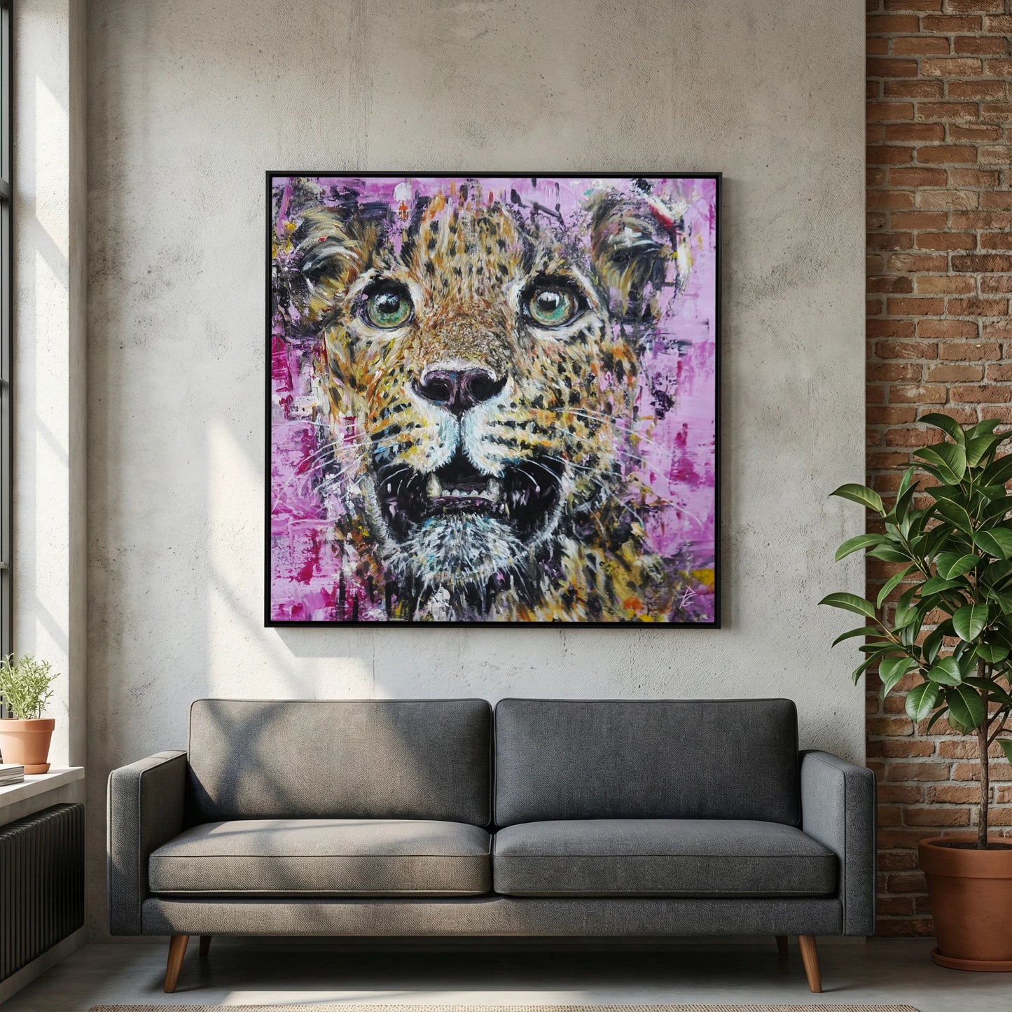Canvas Print: "Stare Out"