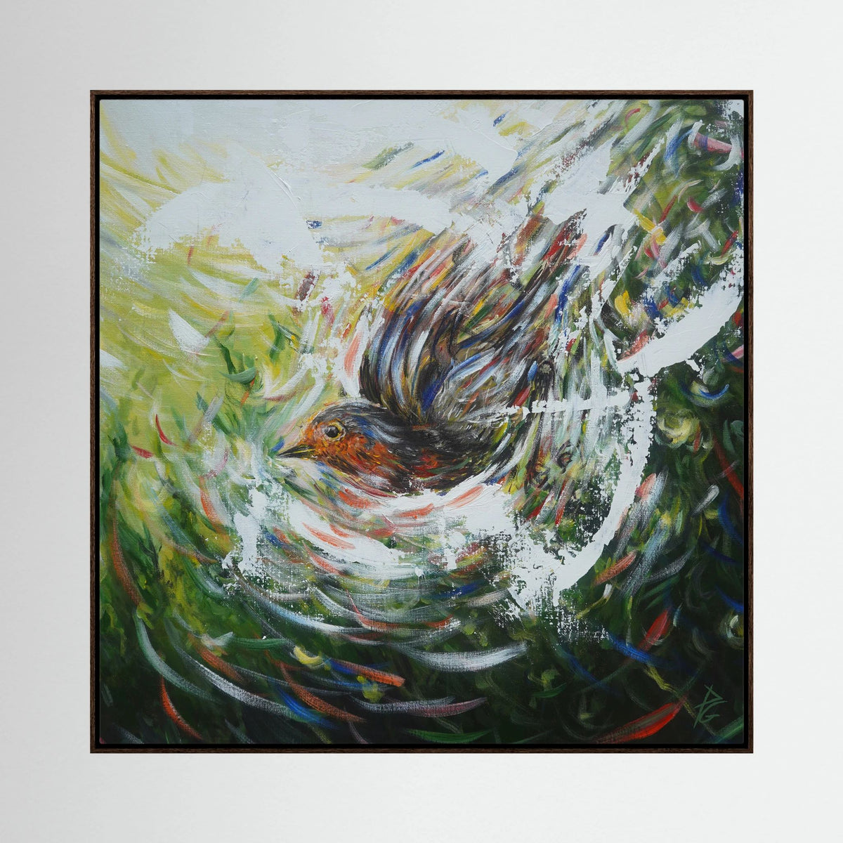 Canvas Print: "Passing Through"