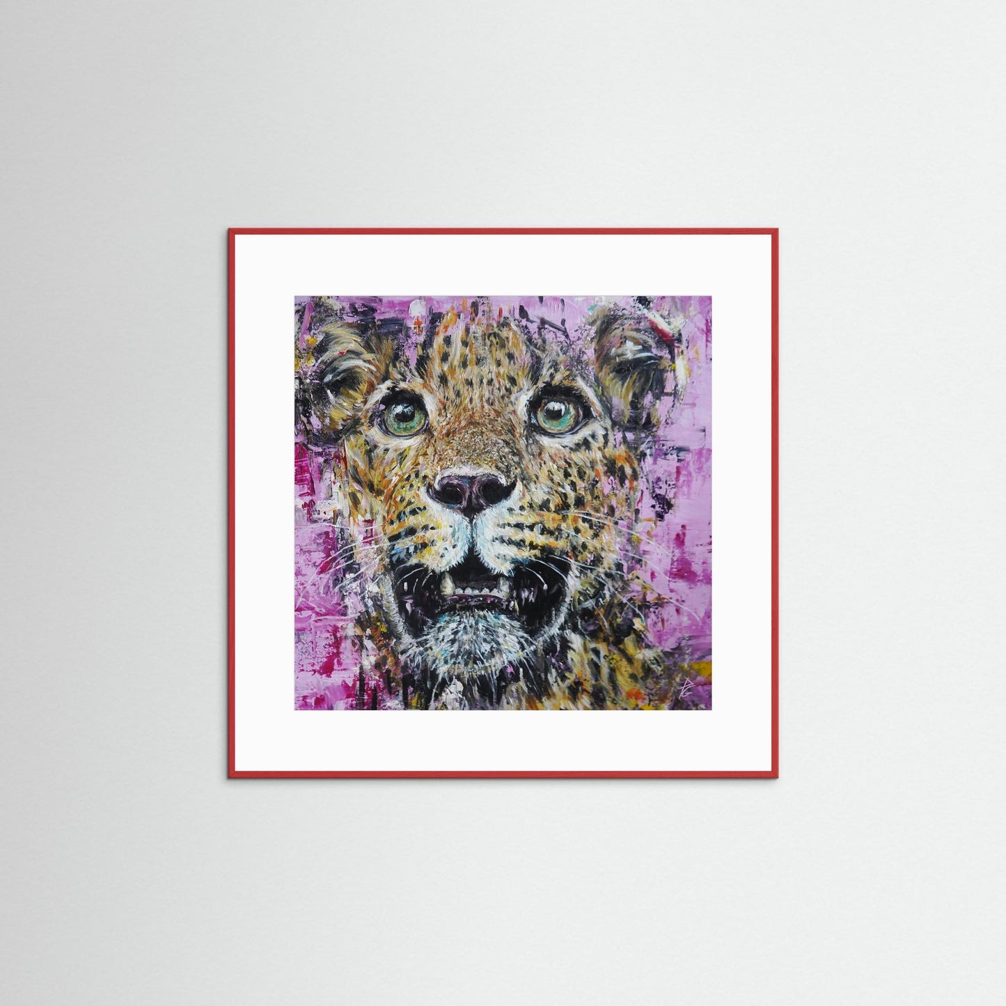 Paper Print: "Stare Out"