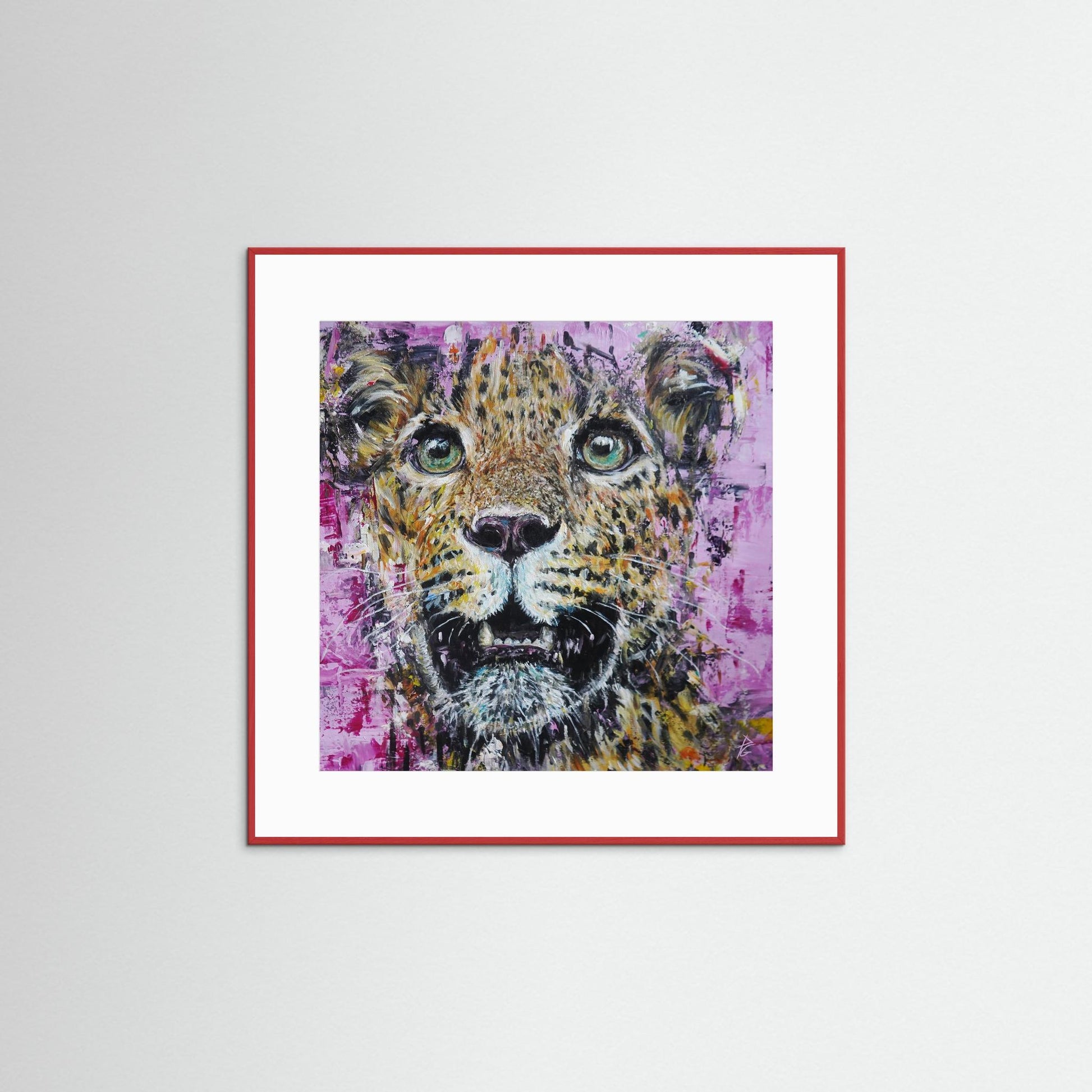 Paper Print: "Stare Out"