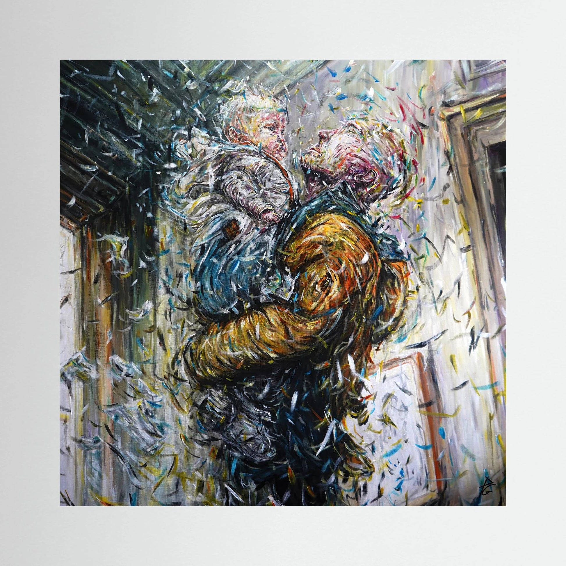 Canvas Print: "Moment of Grace"